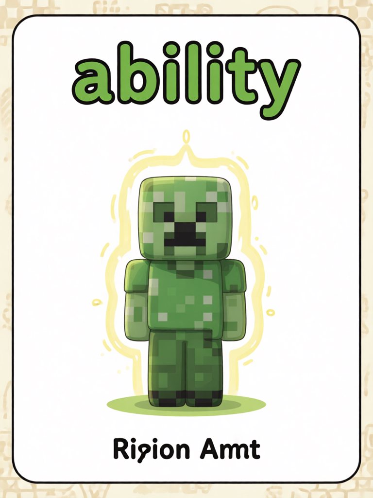ability 单词图