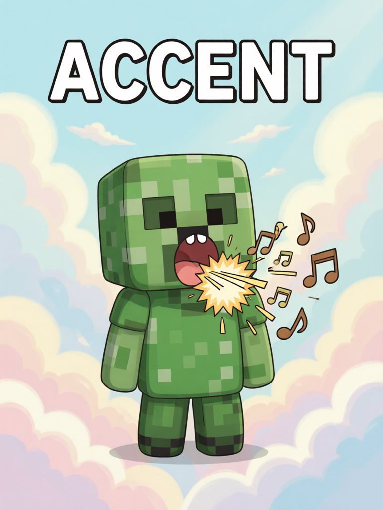 accent 单词图