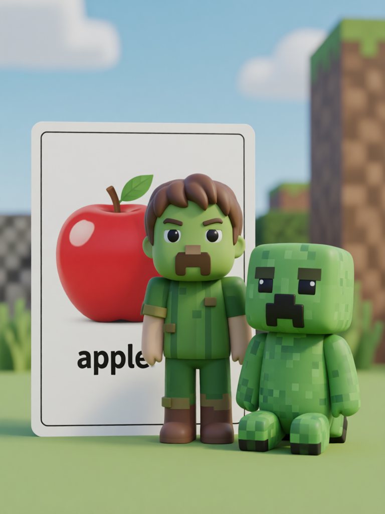 apple 单词图