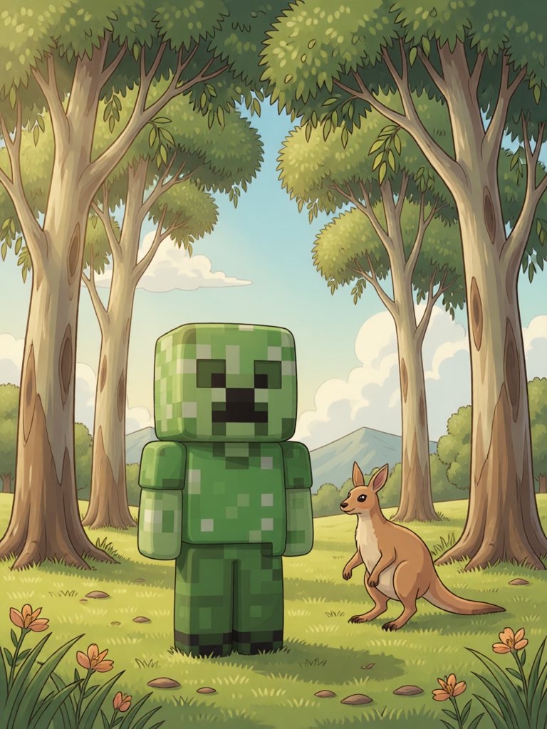 Australia 情景插画