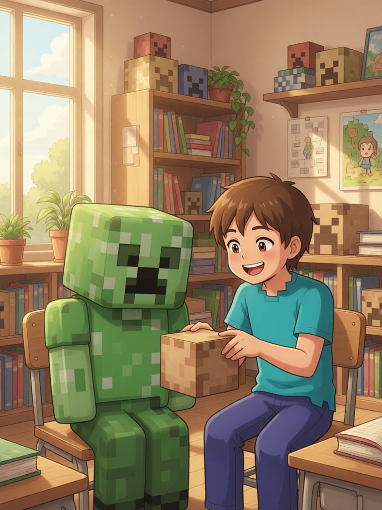 classmate 情景插画
