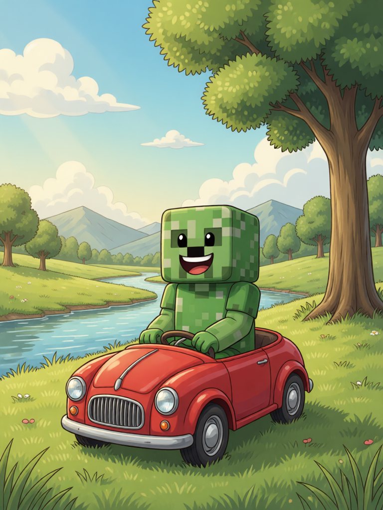 drive 情景插画