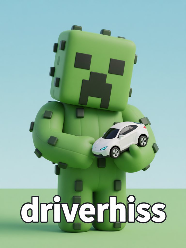 driverless 单词卡插画
