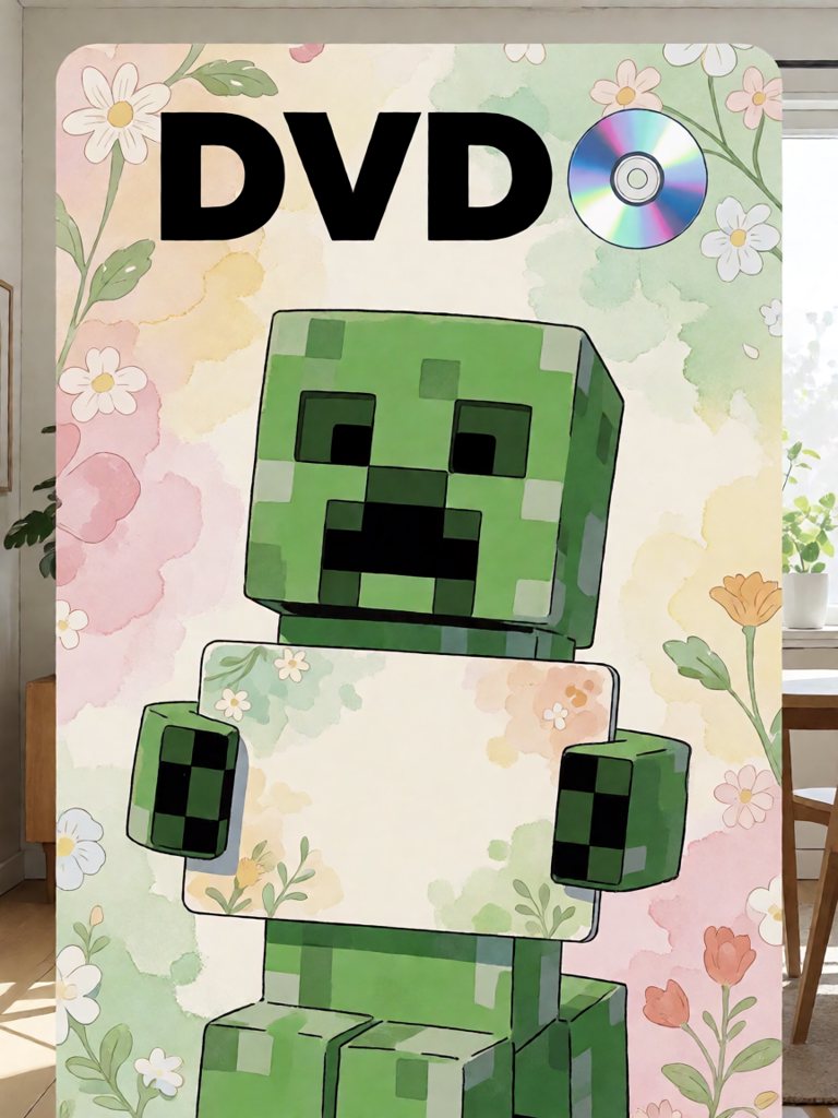 DVD 单词卡插画