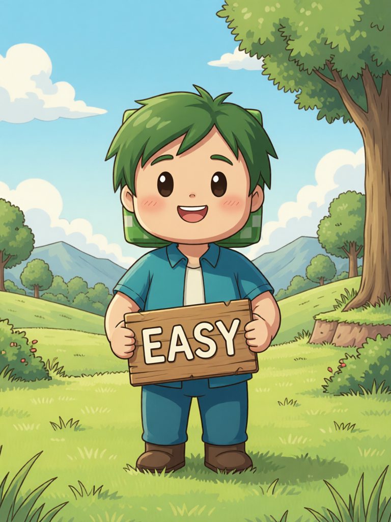 easy 单词卡插画