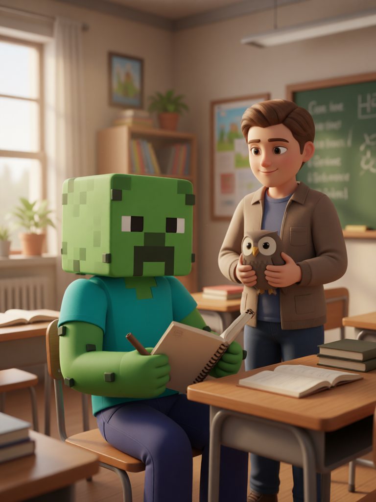 education 情景插画