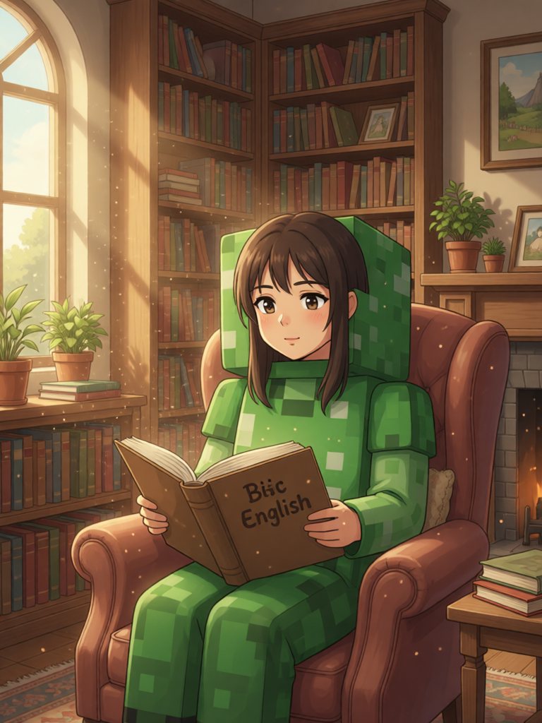 English 情景插画
