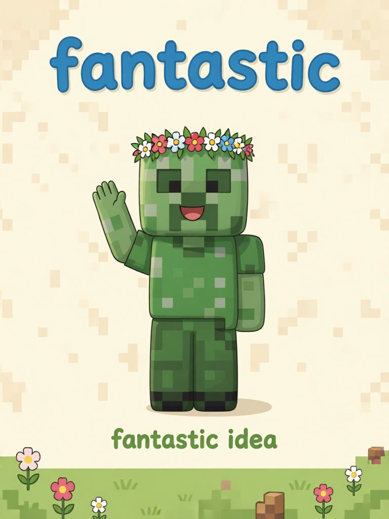 fantastic 单词卡插画