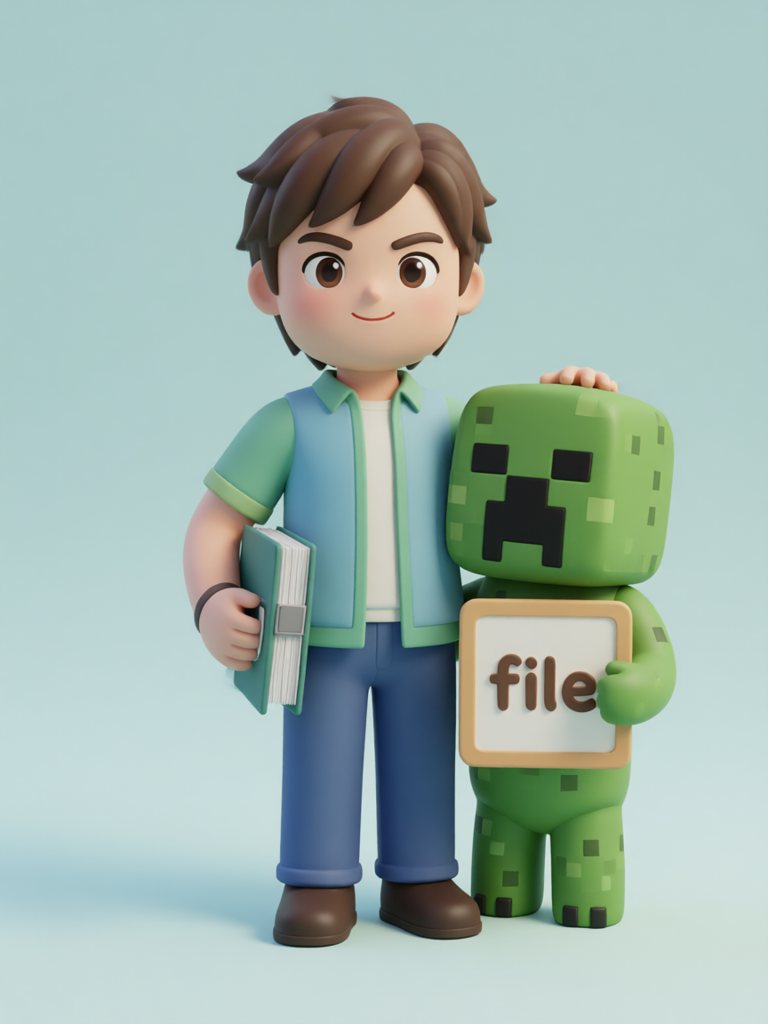 file 单词卡插画