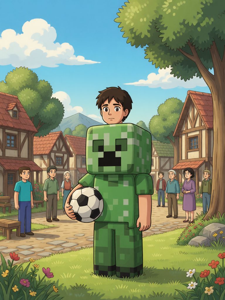football 情景插画
