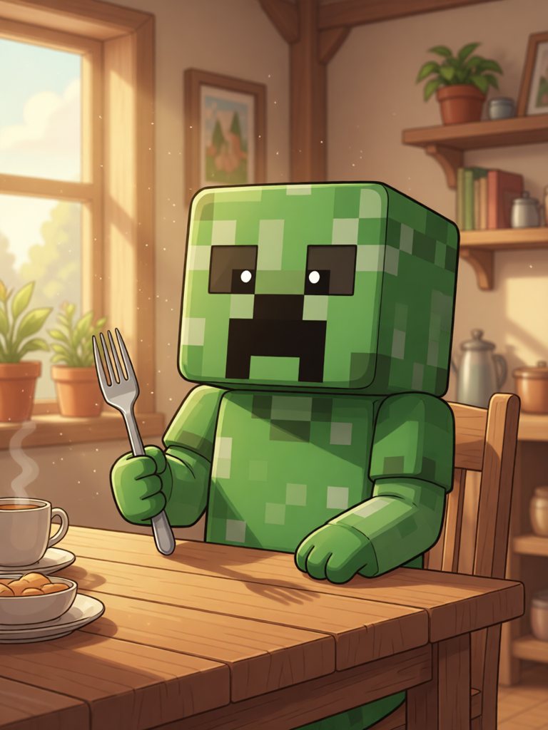 fork 情景插画