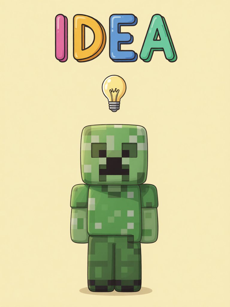idea 单词卡插画