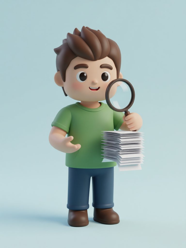 information 单词卡插画
