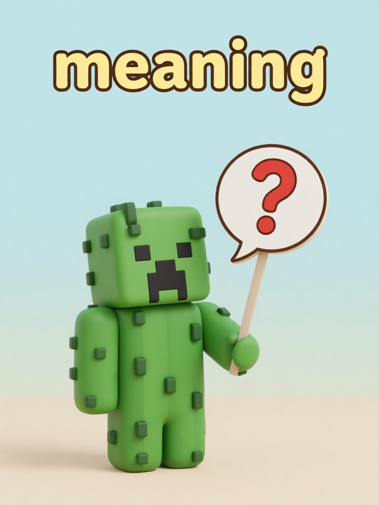 meaning 单词卡插画