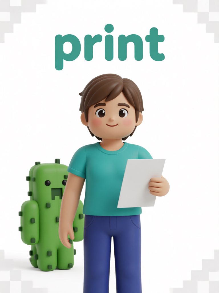print 单词卡插画