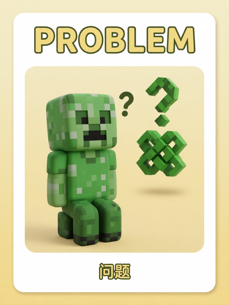 problem 单词卡插画