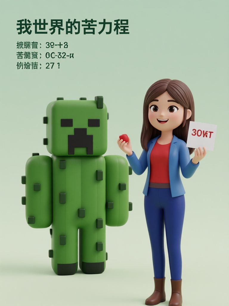 secret 单词卡插画