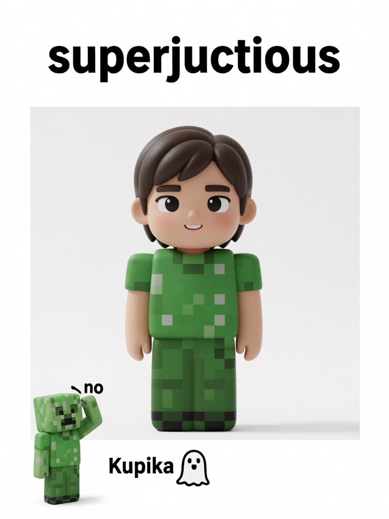 superstitious 单词卡插画